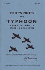 Typhoon IA & IB Pilot's Notes: Air Ministry Pilot's Notes