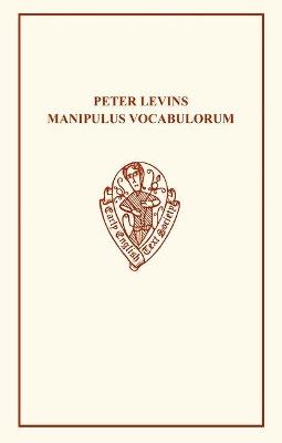 Peter Levins Manipulus Vocabulorum - cover