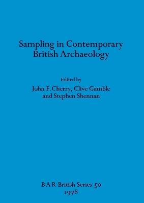 Sampling in Contemporary British Archaeology - cover
