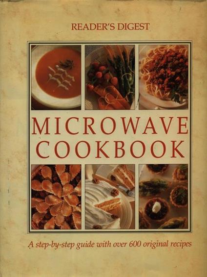 Microwave cookbook - copertina