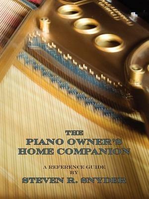 The Piano Owner's Home Companion - Steven R Snyder - cover