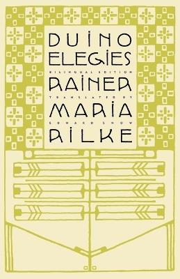 Duino Elegies - Rainer Rilke,Edward Snow - cover