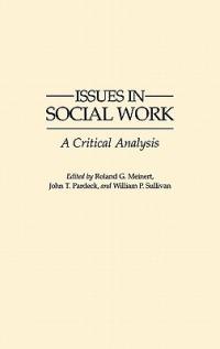 Issues in Social Work: A Critical Analysis - Roland Meinert,Patrick Sullivan - cover