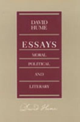 Essays -- Moral Political & Literary, 2nd Edition - David Hume - cover