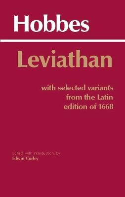 Leviathan: With selected variants from the Latin edition of 1668 - Thomas Hobbes - cover