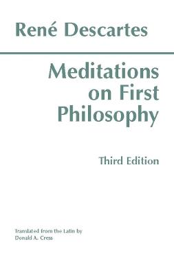 Meditations on First Philosophy - Rene Descartes - cover
