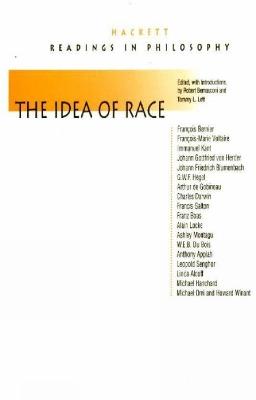The Idea of Race - Robert Bernasconi - cover