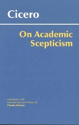 On Academic Scepticism - Cicero - cover
