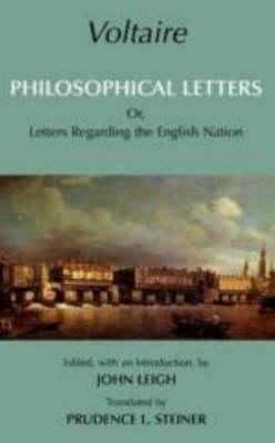 Voltaire: Philosophical Letters: Or, Letters Regarding the English Nation - Voltaire - cover