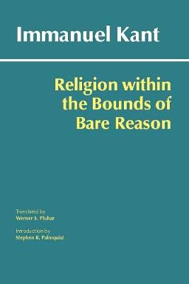 Religion within the Bounds of Bare Reason - Immanuel Kant - cover
