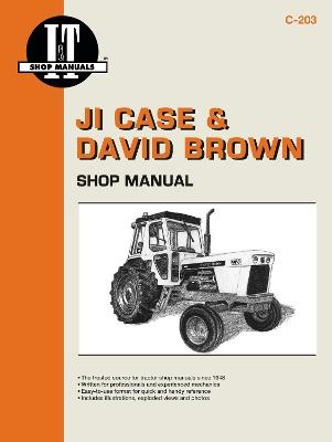 JI Case & David Brown Gasoline & Diesel Model 770-4600 Tractor Service Repair Manual - Haynes Publishing - cover