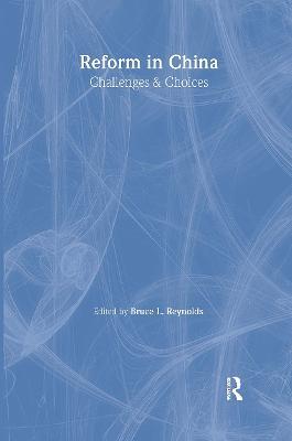 Reform in China - B.L. Reynolds - cover