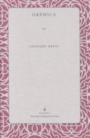 Orphics - The Kent State University Press - cover