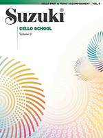 Suzuki Cello School Cello Part, Vol. 09: Includes Piano Acc.