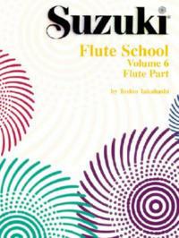 Suzuki Flute School Flute Part, Volume 6 - cover