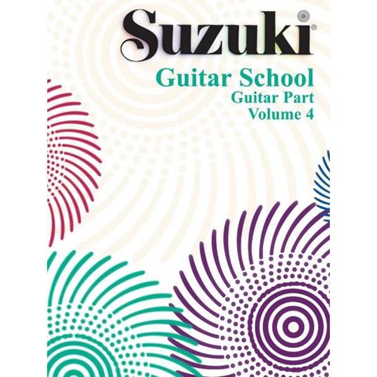  Suzuki Guitar School Guitar Part, Volume 4 - metodo per chitarra - copertina