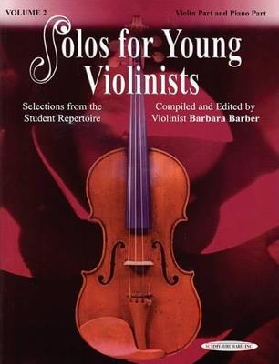 Solos for Young Violinists , Vol. 2: Selections from the Student Repertoire - Barbara Barber - cover