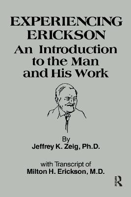 Experiencing Erikson - Jeffery K. Zeig - cover