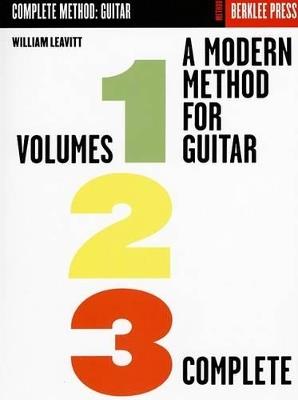 A Modern Method for Guitar - Volumes 1, 2, 3 Comp. - William Leavitt - cover