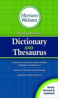 MerriamWebster’s Dictionary and Thesaurus - MerriamWebster - cover