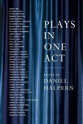 Plays in One Act - Daniel Halpern - cover