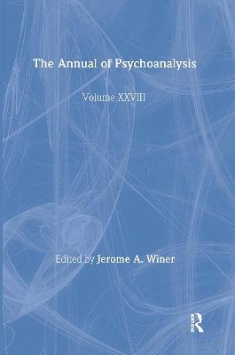 The Annual of Psychoanalysis, V. 28 - cover