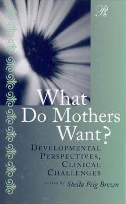 What Do Mothers Want?: Developmental Perspectives, Clinical Challenges - cover