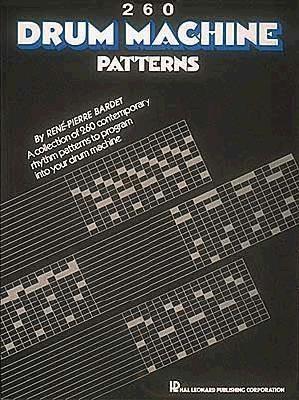260 Drum Machine Patterns - Rene-Pierre Bardet - cover