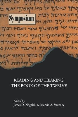 Reading and Hearing the Book of the Twelve - cover