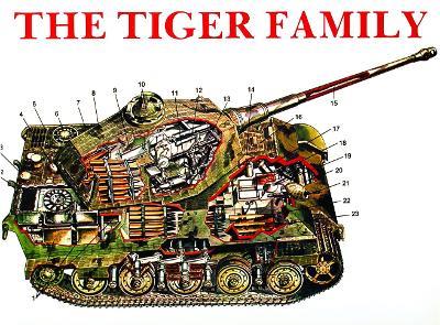 The Tiger Family - Horst Scheibert - cover