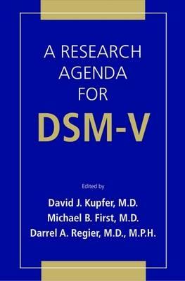 A Research Agenda for DSM V - cover