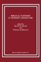 Biblical Patterns in Modern Literature - cover
