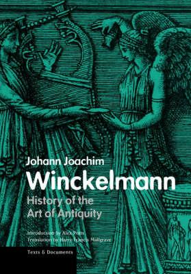 History of the Art of Antiquity - . Winckelmann - cover