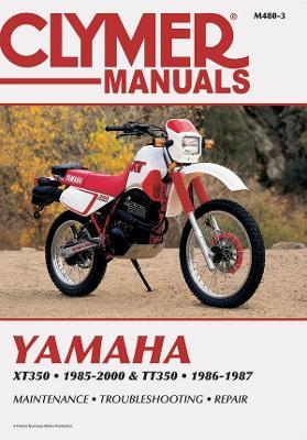 Yamaha XT350 & TT350 Motorcycle (1985-2000) Service Repair Manual - Haynes Publishing - cover