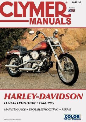 Harley-Davidson FLS-FXS Evolution, Evo Softail, Fat Boy (1984-1999) Service Repair Manual - Haynes Publishing - cover