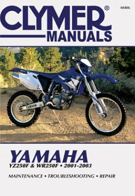 Clymer Yamaha Yz/Wr250F 2001-2003 - Haynes Publishing - cover