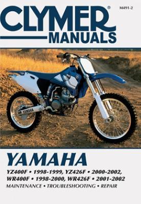 Yamaha YZ400F, YZ426F, WR400F & WR426F Motorcycle (1998-2002) Service Repair Manual - Haynes Publishing - cover