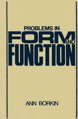 Problems in Form and Function - cover