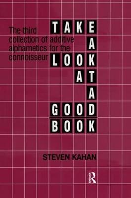 Take a Look at a Good Book - Steven Kahan - cover