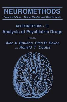 Analysis of Psychiatric Drugs - cover