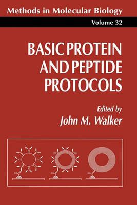 Basic Protein and Peptide Protocols - cover