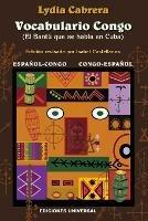 Vocabulario Congo - Lydia Cabrera - cover