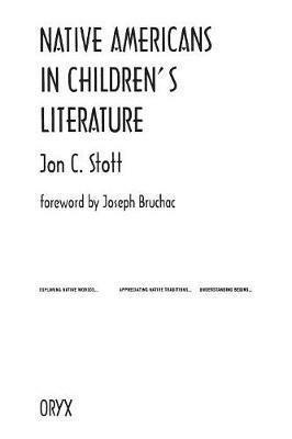 Native Americans in Children's Literature - Jon C. Stott - cover