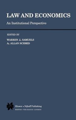 Law and Economics: An Institutional Perspective - cover