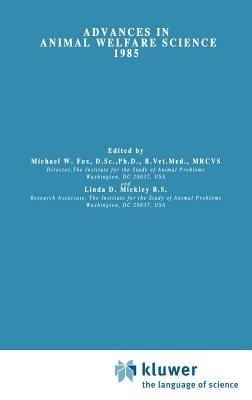 Advances in Animal Welfare Science 1985 - cover