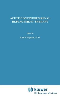 Acute Continuous Renal Replacement Therapy - cover