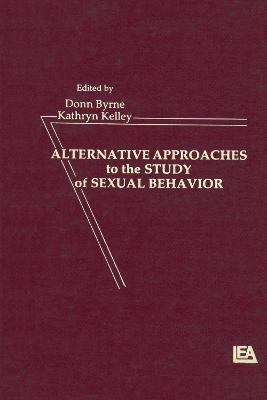Alternative Approachies To the Study of Sexual Behavior - cover