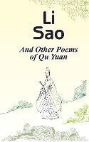 Li Sao: And Other Poems of Qu Yuan - Qu Yuan - cover