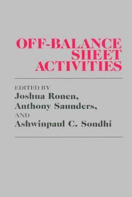 Off-Balance Sheet Activities - cover