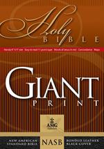 Giant Print Handy-Size Bible-NASB